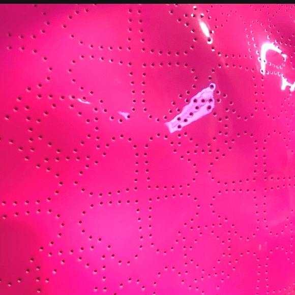 LIKE NEW! *Vintage* kate spade, Metro Harmony Spade, Tote Bag- Neon Pink. - Picture 4 of 8